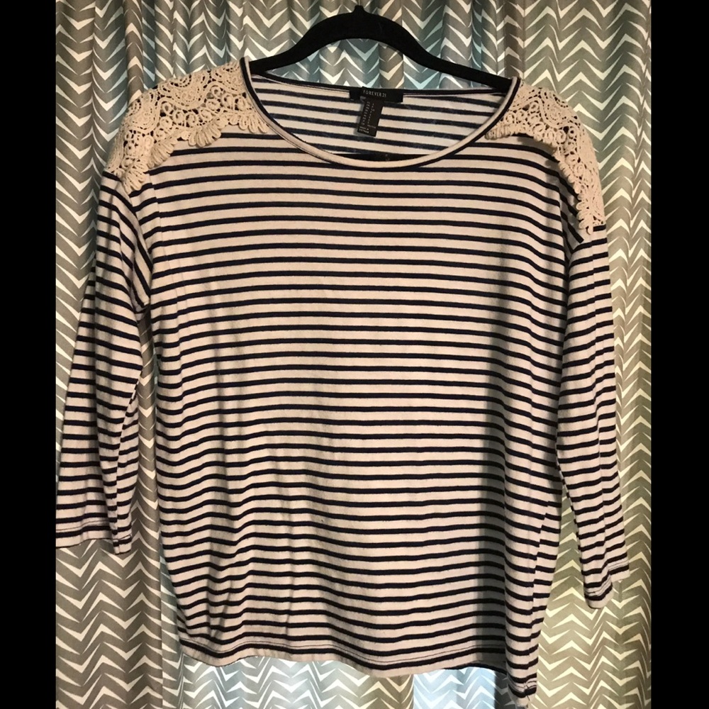 Forever 21 Striped Shirt